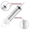 TOUFEIYUAN 100ml Syringe with Cap Pack Liquid Measuring Syringe Tools