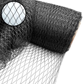 Elixir Gardens Heavy Duty Bird Netting Black 6m x 5m | Widths Available 1m 2m 4m 6m 8m 10m 12m 14m 20m | Lengths available (from 1m to 100m) | Ideal Pond Safety Fruit Cage Veg Net Gardens