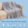 Ailemei Direct Cooling Blanket King Size for Couch, Double-Sided Summer