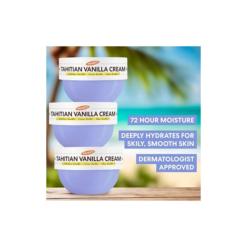 Palmer's Cocoa Butter Formula Tahitian Vanilla Body Cream, Crema Humectante