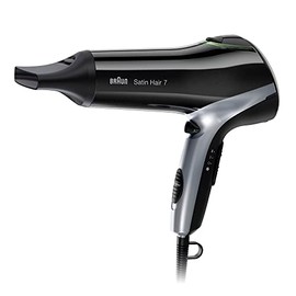 Braun Satin Hair 7 HD 710 - Haartrockner mit IONTEC Technologie und mit Styling Aufsatz