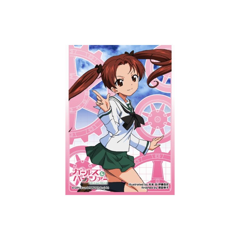 エンスカイ(ENSKY) きゃらスリーブコレクション ガールズ&パンツァー 角谷杏 (No.166)