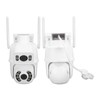 Dual Lens Security Camera Two Night Vision 3MP IP66 2304x2592