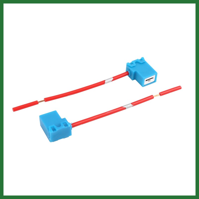 Motoforti DC 12V H1 H3 Car Light Socket Headlight Wire