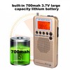 Aircraft Band Radio Receiver VHF Portable Full Band Radio Recorder