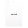 Rhodia 19601C Stapled notepad (checkered with border, 80 g, A4,