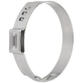 Oetiker 16700046 Stepless Ear Clamp, One Ear, 7 mm Band Width, Clamp ID Range 32.9 mm (Closed) - 36.1 mm (Open) (Pack of 25)