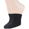 Yomandamor Womens 5 Pairs Toe Topper Liner Socks Half Socks