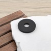 EMSea 100pcs M8 Rubber Washers Rubber Flat Washers Round Sealing