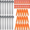 Suzile 48 Pcs Tree Stake Kit, Heavy Duty Tree Staking