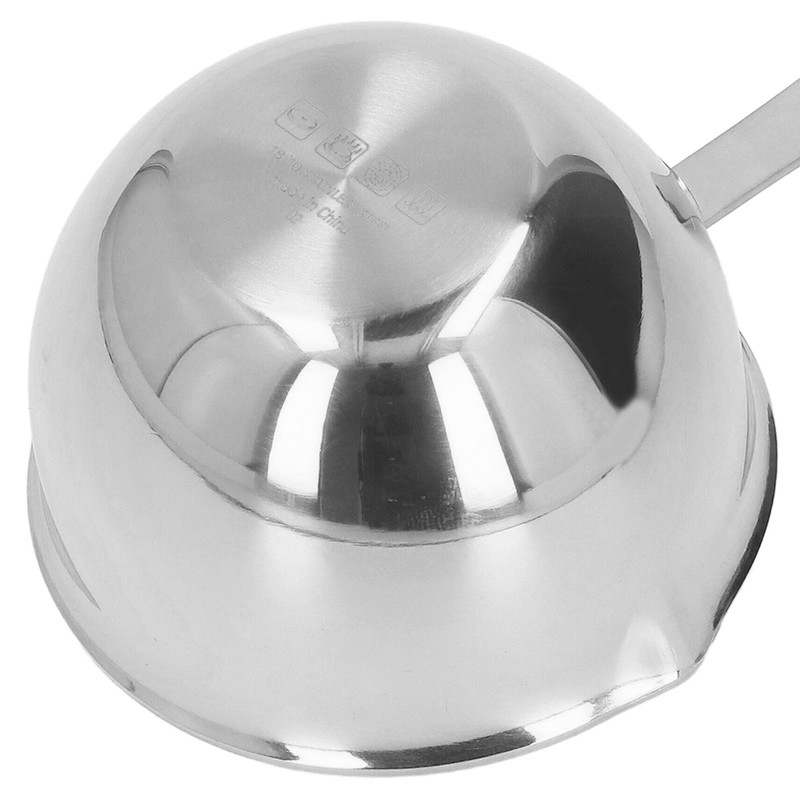 Stainless Steel Saucepan Professional Home Cooking Sauce Pan with Pour