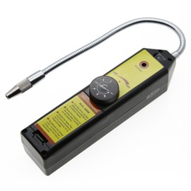 AMTAST Freon Leak Detector for Halogen Gas Leakage, Refrigerant Gas Leak Detector HVAC R11 R22 R410A R134A R1234YF CFCs HCFCs HFCs Tester WJL-6000