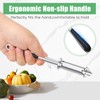 Alyvisun Universal Potato Peeler for Kitchen, 3 in 1 Peeler/Julienne