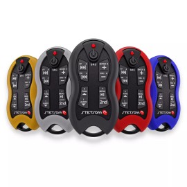 Stetsom SX2 16 Function Long Range Remote Control SILVER