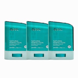 AHC Natural Perfection Double Shield Sun Stick (Green) 14g (SPF50+)(1+1+1) / AHC 내추럴 퍼펙션 더블 쉴드 선스틱 (초록색) 14g (SPF50+)(1+1+1)