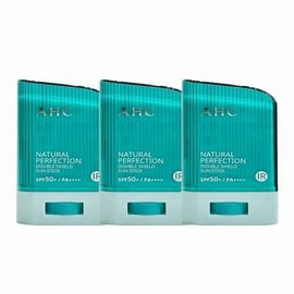 AHC Natural Perfection Double Shield Sun Stick (Green) 14g (SPF50+)(1+1+1) / AHC 내추럴 퍼펙션 더블 쉴드 선스틱 (초록색) 14g (SPF50+)(1+1+1)