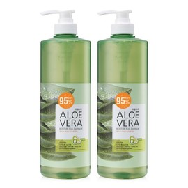 Aloe Vera Moisture Soothing Gel 1000ml x 2 / 알로에베라 모이스처 수딩젤 1000ml 2개