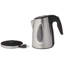 Premium PTK5179 Stainless Steel Electric Tea Kettle, Black/Silver