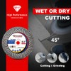 4.5" Super Tile Cutting and Grinding Blade Diamond Tile Disc