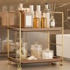FSyueyun 2-Tier Bathroom Countertop Organizer,Bathroom Organizers and Storage with Tool-Less
