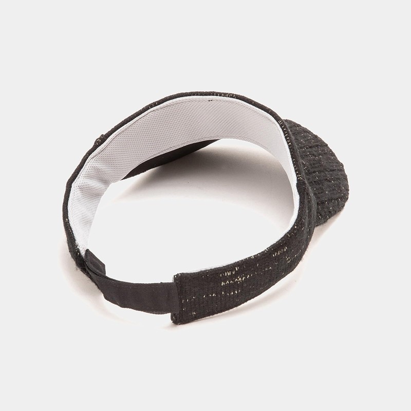 Callaway C23291218 Women's Sun Visor (Glitter Adjustable), Hat, Golf, 1010_Black