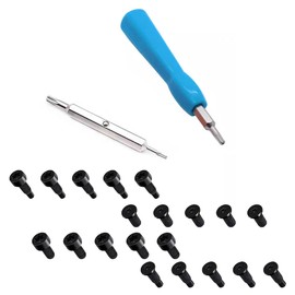 Screwdriver Screws Replacement - Spare Screws for Ring Doorbell Screws 2nd Generation, T6 T15 Security Screws Ring Doorbell with 20 pcs Ring Doorbell Screws for Video Doorbell, Video Doorbell(Blue)