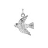 jewellerybox Sterling Silver Swift Charm