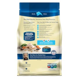 Blue Buffalo Blue Buffalo Life Protection Formula Senior Dry Dog Food, Supports Joint Health and Mobility, Made with Natural Ingredients, Chicken & Brown Rice Recipe, 15-lb. Bag