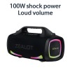 Portable Speaker 100W Rechargeable Portable Bluetooth Party Speaker Wireless Subwoofer