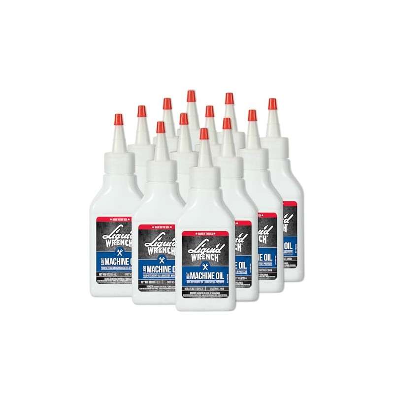 Liquid Wrench L1004-12PK Light Machine Oil - 4 fl. Oz.,