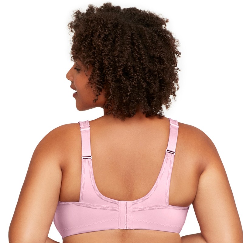 Glamorise - Brasier Deportivo sin Rebote para Mujer #1066, Rosa