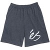 ES Big Script Sweat Shorts - Black/Heather - XL