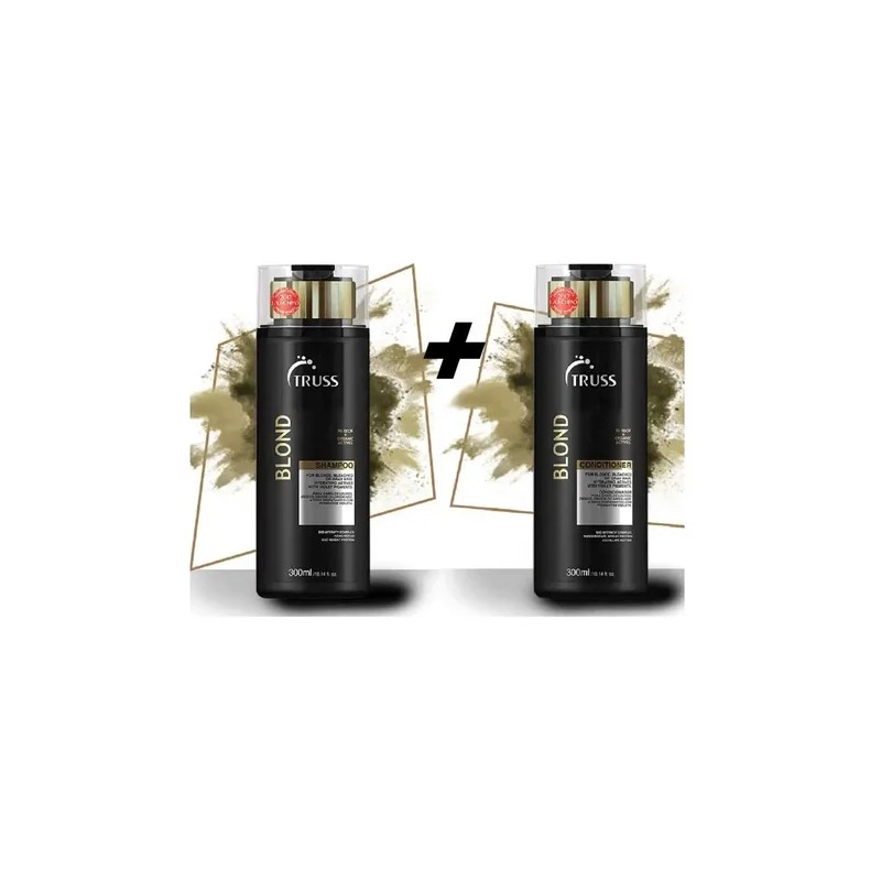 Kit Blond Shampoo y Acondicionador Truss 300ml Cada