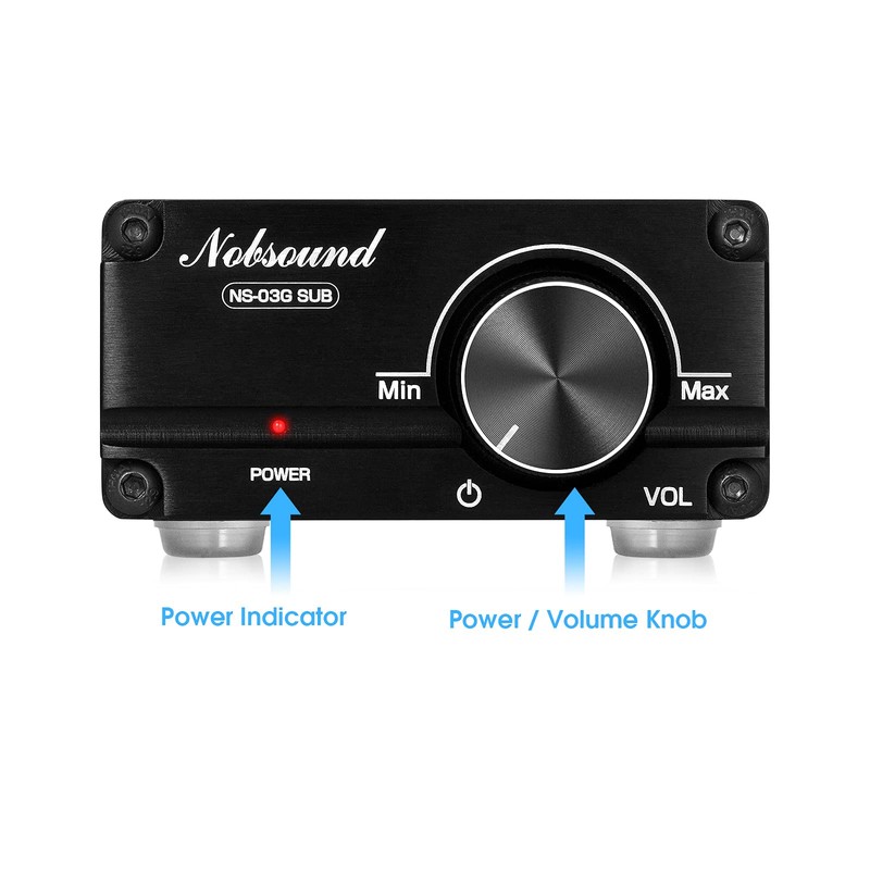 Nobsound - Amplificador de audio digital de 100 W para