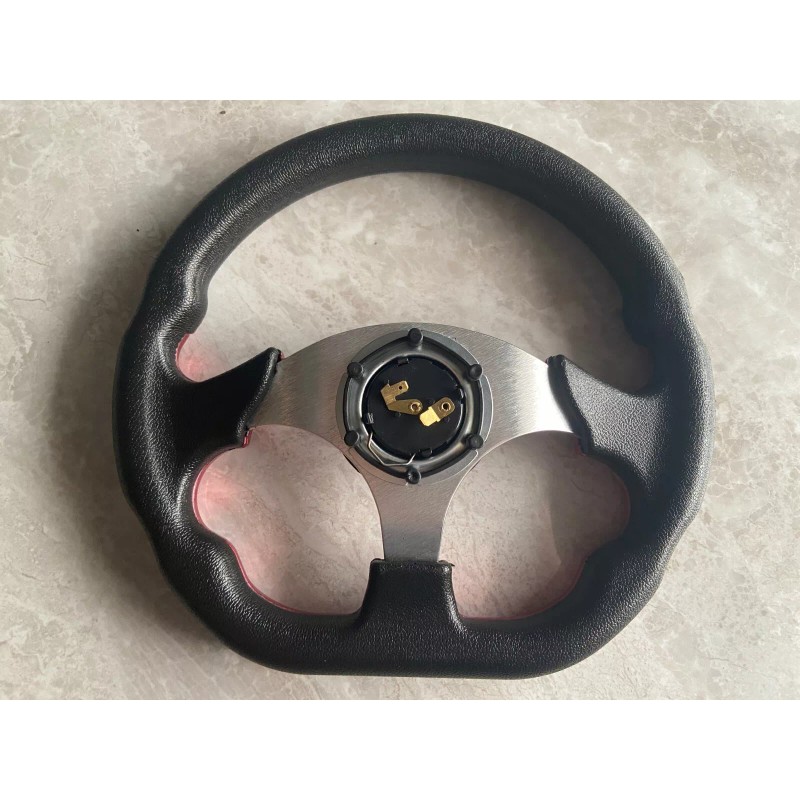 Tzvmny 13" Horn + Steering Wheel for Polaris Slingshot without