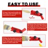 Guegine Multiangle Paint Brush Extender Holder, Extendable Paint Brush Kit,