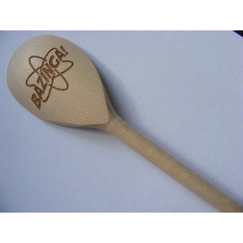 FastCraft Bakinga Big Bang Theory Sheldon inspirierter Holz-Backlöffel, Holz, Küche,