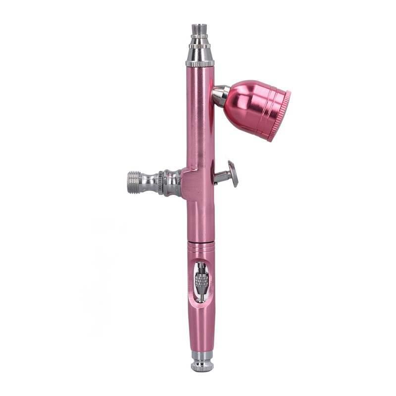 Airbrush Gun Pink 0.3mm Diameter Nozzles Portable Air Brush Painting
