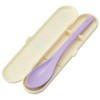 Skater CSAB4AG-A Long Spoon with Case, Sumikko Gurashi, Rabbit Rice