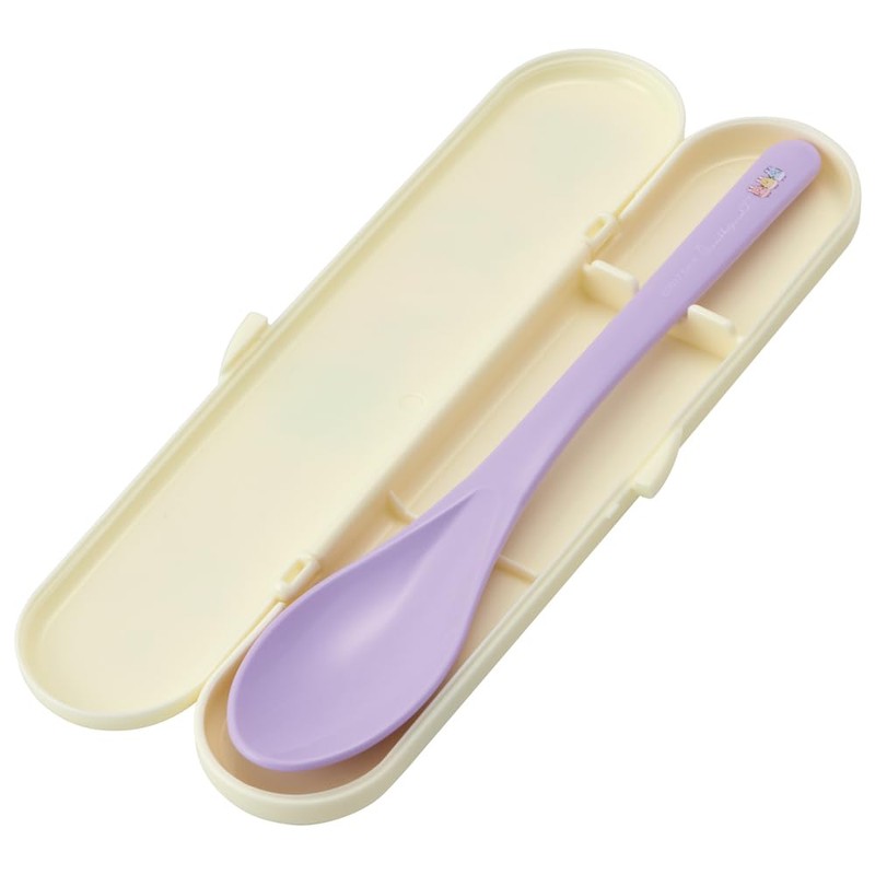 Skater CSAB4AG-A Long Spoon with Case, Sumikko Gurashi, Rabbit Rice