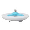 E27 LED Ceiling Fan Light Small Noiseless LED Fan Modern