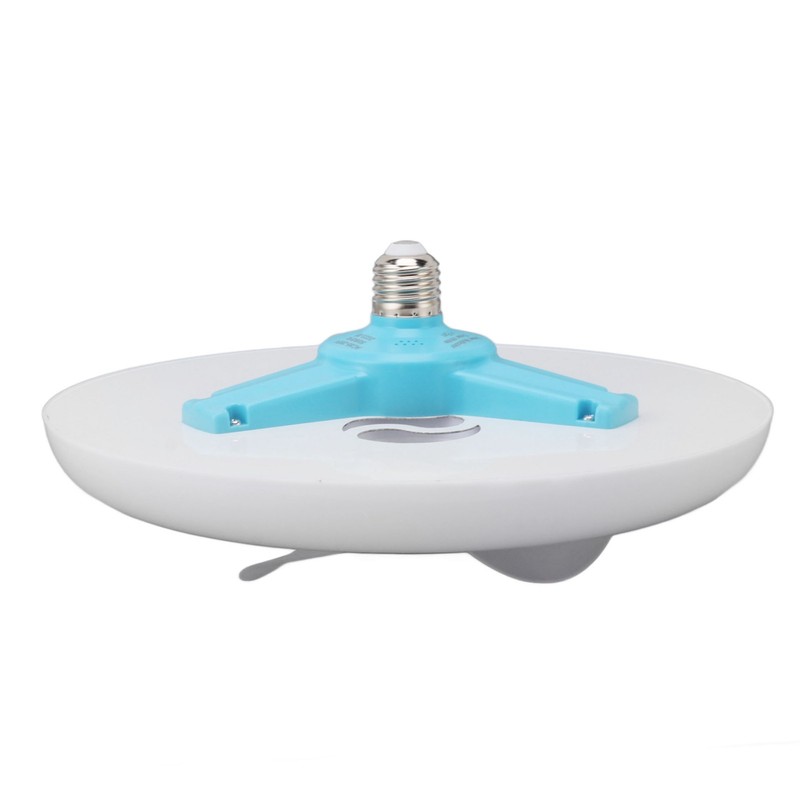 E27 LED Ceiling Fan Light Small Noiseless LED Fan Modern
