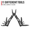 COAST CT225 11-in-1 Multi-Tool, Spring-Assisted Multi-Plier, File, Wire Cutter, Saw,