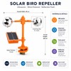 Solar Bird Repeller for Gardens – 3-in-1 Motion, Reflective Flash