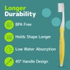 NIMBUS Extra Soft Toothbrushes (Regular Size Head), Periodontist Design Tapered