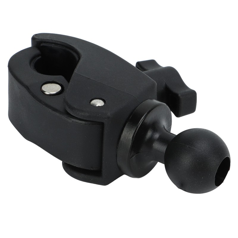 Motorcycle Handlebar Mount 25mm Ball Head 360 Degree Rotation Nylon