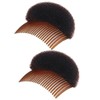 2Pcs Hair Styling Accessories Set, Foam Bun Maker Inserts, Volume
