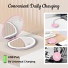Kakuje Kakuje Compact Mirror with Light, 1X/3X Magnification LED Pocket