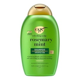 OGX® Shampoo Refreshing Scalp + Rosemary Mint, limpieza profunda, 385ml