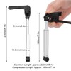 2pcs 230mm RV Window Support Rod Telescopic Aluminum Alloy Oxidation